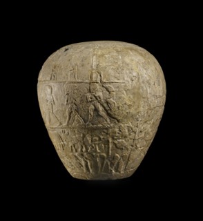 Macehead of Narmer, Protodynastic Period (Egypt), c3300 - c3200 BC. Artist: Unknown.