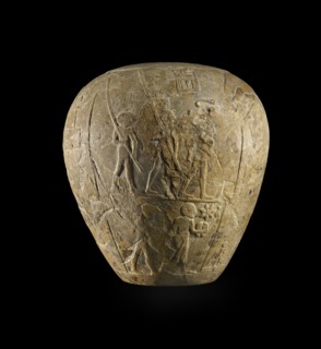 Macehead of Narmer, Protodynastic Period (Egypt), c3300 - c3200 BC. Artist: Unknown.
