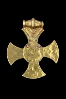 Pendant (Ixworth Cross), Anglo-Saxon Period, c7th century. Artist: Unknown.