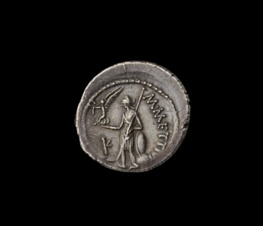 Roman Republican Coin, 44 BC. Artist: Unknown.