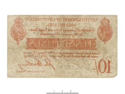 Bank Note of the United Kingdom, 1915. Artist: HM Treasury.