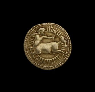 Mughal coin, 1605-1628. Artist: Unknown.