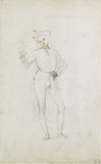A Study for a Figure in an Adoration of the Magi, c1470-1520. Artist: Perugino.