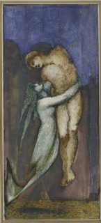 mermaid and drowned sailor from Album of forty-eight drawings, c1853-1898 Artist: Sir Edward Coley Burne-Jones.