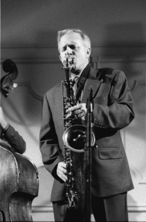 Scott Hamilton, Masonic Halls, Tunbridge Wells, 2000.  Artist: Brian O'Connor.