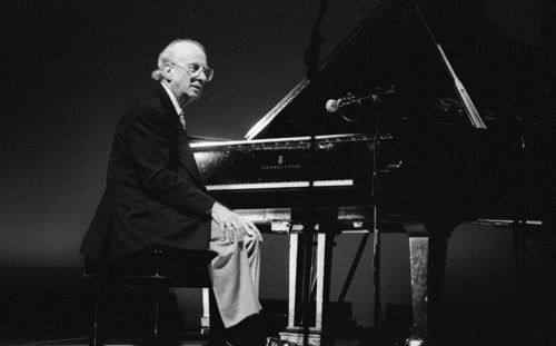 Dick Hyman, Brecon,  August 1998. Artist: Brian O'Connor.