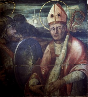 Sant Fruitos' anonymous Painting preserved in the Historical Museum of La Seu in Manresa.