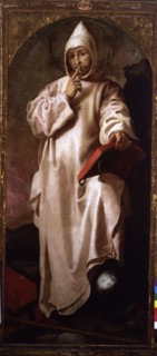 Saint Bruno, oil by Francisco Ribalta, preserved in the Prado Museum.