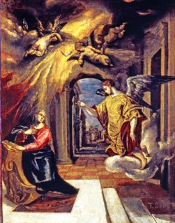 'The Annunciation', by El Greco.