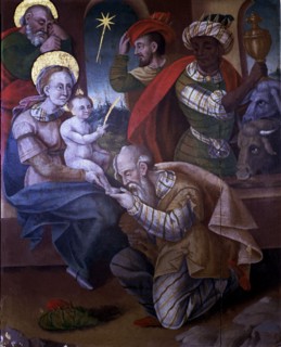 'Adoration of the Magi', by an anonymous author.