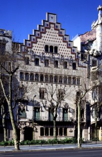 Ametller House on Paseo de Gracia, by Josep Puig i Cadafalch (1867-1956).