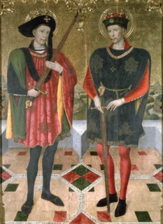 Altarpiece of 'Saint Abdon and Saint Senen', painted between 1459/1460, central panel of the alta?