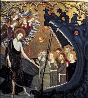 Altarpiece of the Holy Sepulchre. Table of the Descent into Limbo. Tempera on wood, 1361, from th?