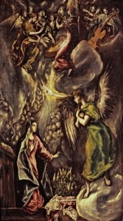 'The Annunciation' by El Greco.