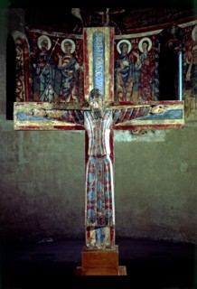 Batlló Majesty, polychromed sculpture from Olot.