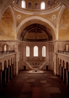 Interior of the Hagia Irene in Istanbul.