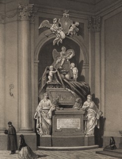 Tomb of Ferdinand VI, in the Convent of the Royal Salesas, commissioned by Charles III to Frances?