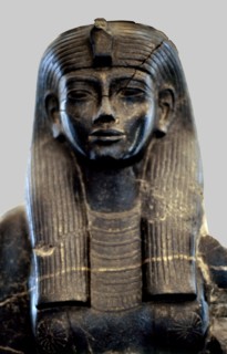 Statue of Queen Teie, consort of Amenhotep III.