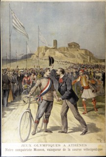 First Olympic Games of the modern era in Athens in 1896, the French Masson was the winner of the ?