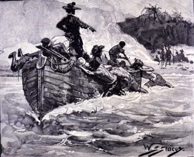 Discovery of America. Alvar Nunez Cabeza de Vaca discovers the Florida coast and crosses the Miss?