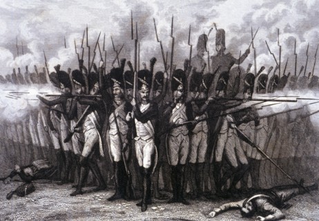War of Independence, the French infantry at the Battle of Bailen forming to defend from an attack?