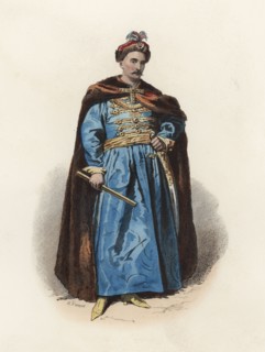 John III Sobieski, King of Poland (1629-1696), color engraving 1870.
