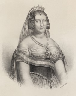 Dona Maria Cristina of Borbon-Two Sicilies (1806-1878), mother of Elizabeth II of Spain and fourt?