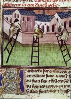 Siege of Antioch (Turkey) by the troops of Godfrey of Bouillon during the first crusade (1097), M?