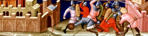 Miniature in 'Codex Justinian Institutiones Feodorum et Alia', illuminated manuscript, c. 1300, d?