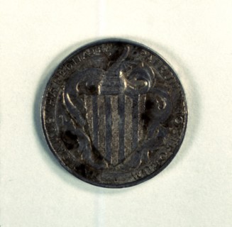 Reverse of a one-peseta coin in silver used as a medal of the Catalanist Union, work of the engra?