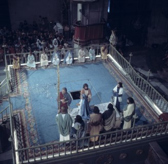 Mistery of Elche', drama represented from the Middle Ages in the Basilica of Saint Mary in Elche.?