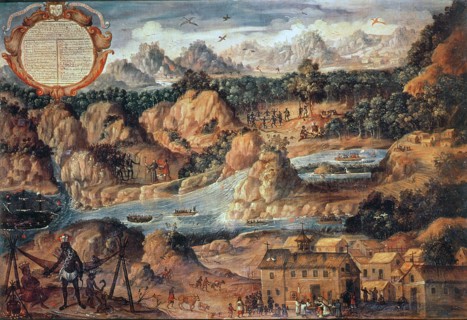 Reduction of the natives from Pantasma and Paraca in Guatemala.