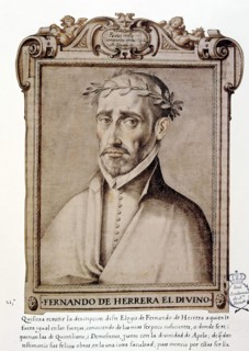 Fernando de Herrera 'El Divino' (1534-1597), Spanish poet. 'Libro de descripción de verdaderos re?