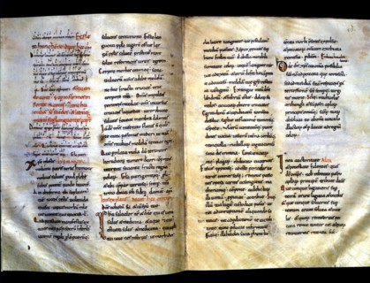 Sacramentary of Vic, manuscript on parchment dated August 31, 1038 and made, following a handwrit?