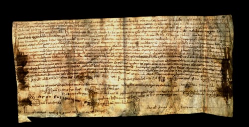 Testament of Arnulf, bishop of Vic, wounded in the expedition to Cordoba, parchment document date?