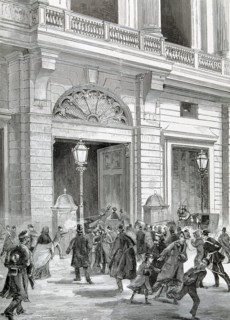 Attack on December 31, 1879 against King Alphonse XII of Spain and the Queen to coming into the p?
