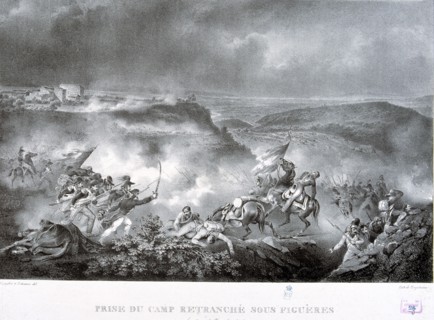 Reign of Charles IV (1748-1819), taking of Figueras (Girona) by French troops on 17th November 17?