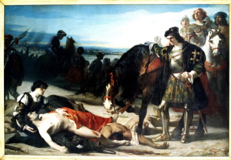 The two leaders' Battle of Ceriñola, Gonzalo Fernandez de Cordoba, 'The Great Captain' before the?