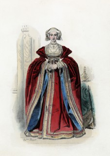 Anne of Cleves (1515-1557), fourth wife of Henry VIII, King of England.