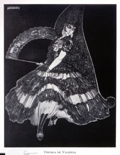 Carmen Tortola Valencia (1882-1955), Andalusian dancer.