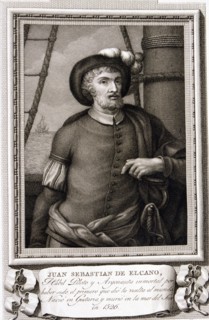 Juan Sebastián de Elcano (1476-1526), Spanish navigator and explorer, engravingof the  collection?