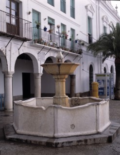 Source designed by the Painter Francisco de Zurbarán in front of the house where he had his studi?