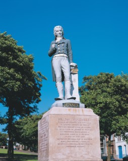 Edward Jenner (1749-1823), English scientist who discovered the smallpox vaccine.
