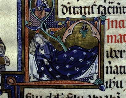 The Tree of Jesse, Miniature in the 'Biblia Sacra, volume IV ', manuscript on parchment made, pro?