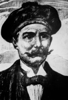Emilio Salgari (1863-1911), Italian writer.