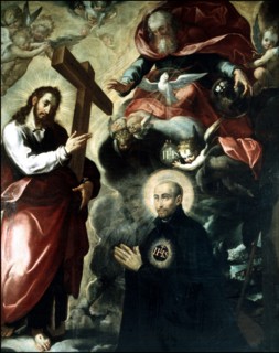 Appearance of Christ to Saint Ignatius of Loyola'.