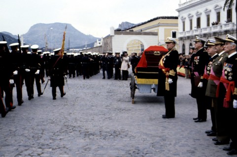 Burial of the remains of Alfonso XIII (1886-1941) in 1980, were transferred from  Rome to the Pan?