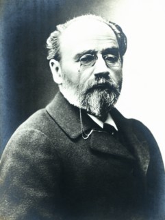 Emile Zola (1840-1902), French novelist.