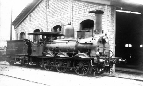 Steam engine number 278 built by Kitson at Leeds, England, system of inner cylinders and three co?