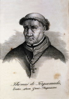 Fray Tomas de Torquemada (1420-1498), Spanish Dominican, inquisitor general appointed by Innocent?